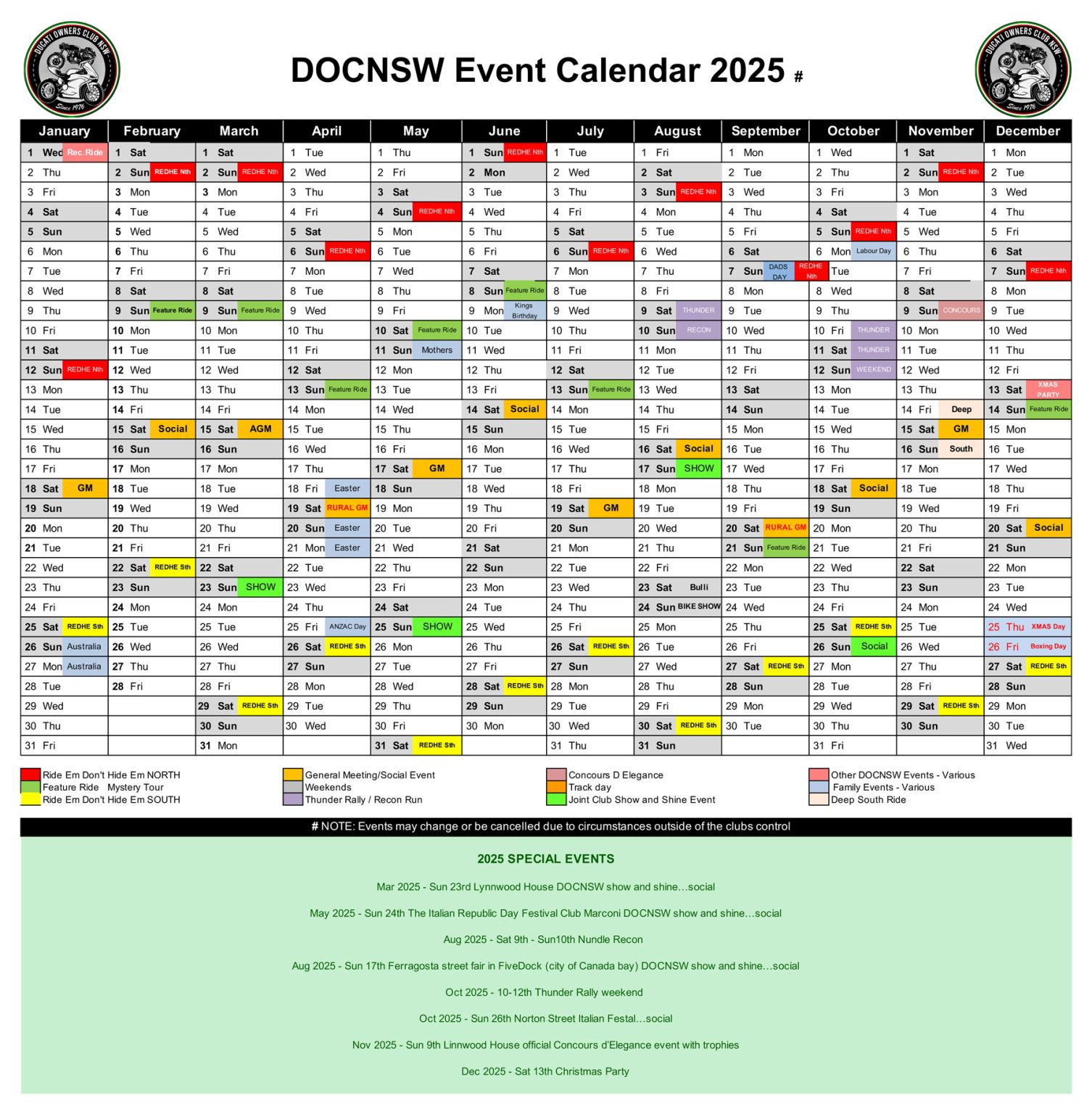 2025 DOC Calendar V02